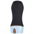 CRUIZR CM06 - automatische vibrerende masturbator - geluidseffect - zwart/blauw