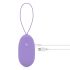 LUV EGG XL - draadloze vibratie-ei (paars)