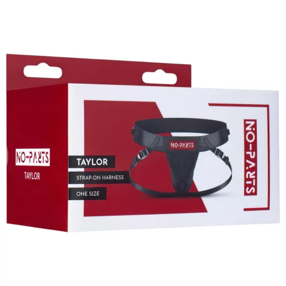 No-Parts Taylor - strap-on harnas - dubbele O-ring - verstelbaar S-L