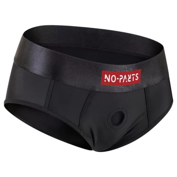 No-Parts Robin - strap-on slip - zwart - maat L