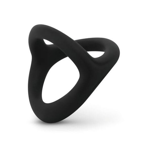 Easytoys Desire Ring - flexibele penis- en teeltring (zwart)