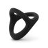 Easytoys Desire Ring - flexibele penis- en teeltring (zwart)