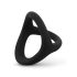 Easytoys Desire Ring - flexibele penis- en teeltring (zwart)