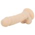 Real Fantasy Ashton - dildo met ballen - realistisch - 20,5cm - huidkleur