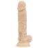 Real Fantasy Conrad - zuignap vibrator - 20cm (natuurlijk)