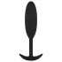 EasyToys Heavy Fulfiller - anale plug van 54 g - klein (zwart)