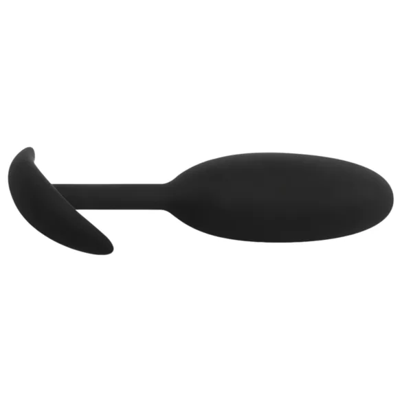 EasyToys Heavy Fulfiller - anale plug van 54 g - klein (zwart)