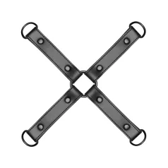 Bedroom Fantasies - bondage kruis - zwart