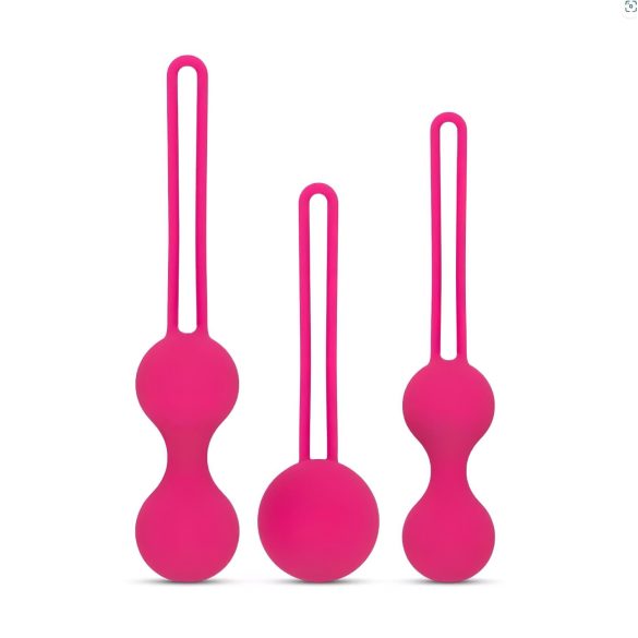 Easytoys LoveBalls - 3-delige Kegelbal set (roze)