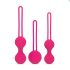 Easytoys LoveBalls - 3-delige Kegelbal set (roze)