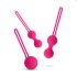 Easytoys LoveBalls - 3-delige Kegelbal set (roze)