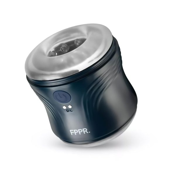 FPPR. - Oplaadbare, vibrerende dubbelzijdige masturbator (blauw)