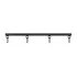 Bedroom Fantasies - verstelbare spreader bar - metaal - zwart