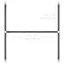 Bedroom Fantasies - bed bondage set - verstelbaar - zwart