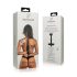Slaapkamer Fantasieën - BDSM halsband en boeien set (zwart)