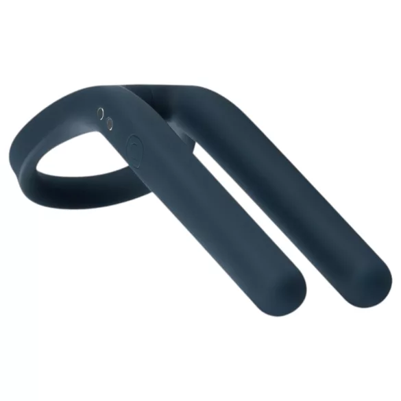 Boners - vibrerende penisring en balstimulator - oplaadbaar - blauw