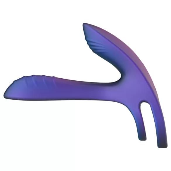 Hueman Infinity Ignite - vibrerende penis- en balring - paars