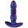 Hueman Supernova - paarse anale duw-vibrator