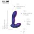 Hueman Galaxy - pulserende anale vibrator (paars)