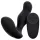 Easytoys Anal Collection - draadloze vibrerende buttplug - siliconen - zwart