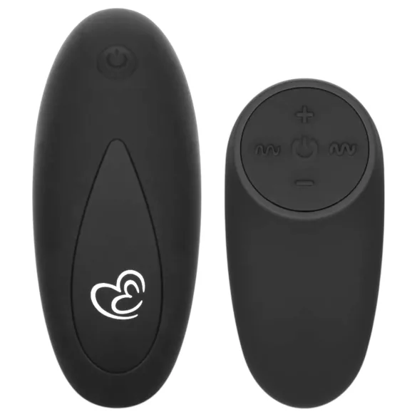 Easytoys Anal Collection - draadloze vibrerende buttplug - siliconen - zwart