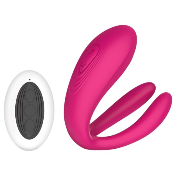 Teazers - duo vibrator - 3 motoren - siliconen roze