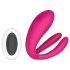 Teazers - duo vibrator - 3 motoren - siliconen roze
