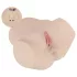 FWB - masturbator torso met vibrator - levensecht - huidskleur