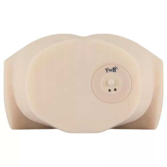FWB - masturbator torso met vibrator - levensecht - huidskleur