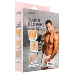   AirDoll David Blowme - opblaasbare mannelijke sekspop - huidskleur