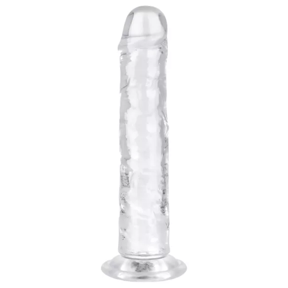EasyToys - dildo - flexibel gel - transparant - 16 cm