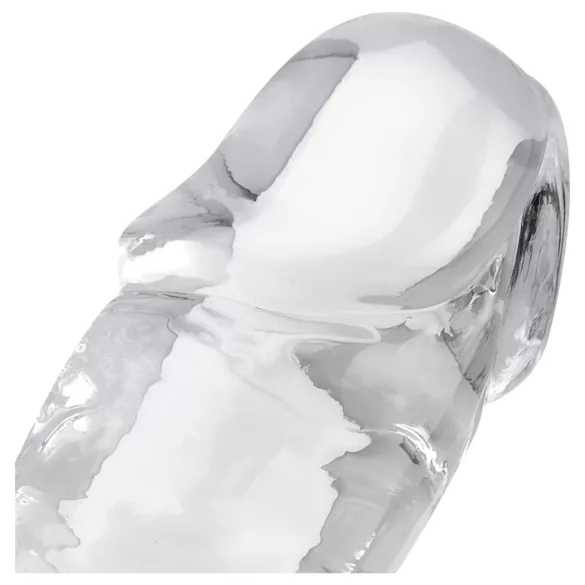 EasyToys - dildo - flexibel gel - transparant - 16 cm