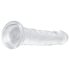 EasyToys - jelly dildo - 18cm (transparant)