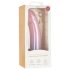 EasyToys Mermaid - glitter dildo - 19 cm (roze)