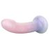 EasyToys Mermaid - glitter dildo - 19 cm (roze)
