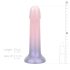 EasyToys Mermaid - glitter dildo - 19 cm (roze)