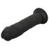 Easytoys - realistische dildo - 17,5 cm - zwart