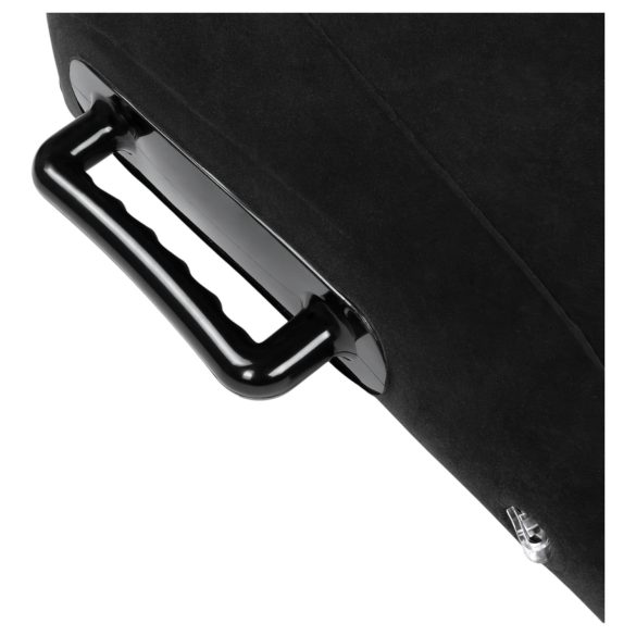 Bedroom Fantasies - opblaasbare sekspad met handgrepen (zwart)