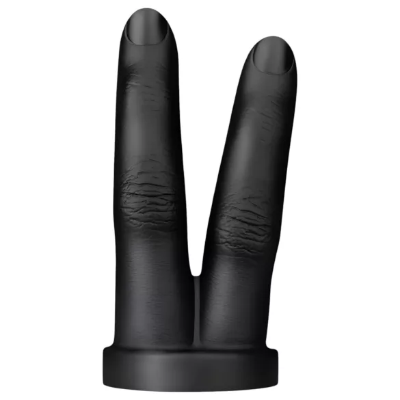 BUTTR Victory - dubbel vinger anaal dildo - zwart