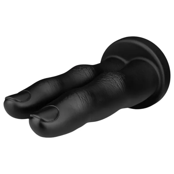 BUTTR Victory - dubbel vinger anaal dildo - zwart
