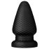 BUTTR Cold Blooded - grote anale plug (zwart)