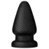 BUTTR - grote buttplug - siliconen - zwart