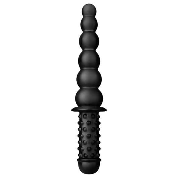 BUTTR Akimbo - dubbelzijdige anaal dildo (zwart)
