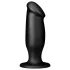 BUTTR AH-1 - anaal dildo met zuignap - zwart