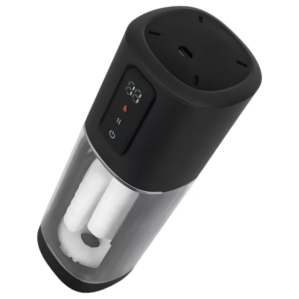 CRUIZR CX11 - verwarmende, strakke masturbator - zwart
