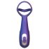 Hueman Stellar Force - anale vibrator en penisring (paars)