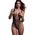 Christine - Net Bodysuit - Zwart S-L