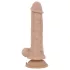 Real Fantasy Hunter - levensechte vibrator met schietfunctie en afstandsbediening (huidskleur)