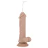 Real Fantasy Hunter - levensechte vibrator met schietfunctie en afstandsbediening (huidskleur)