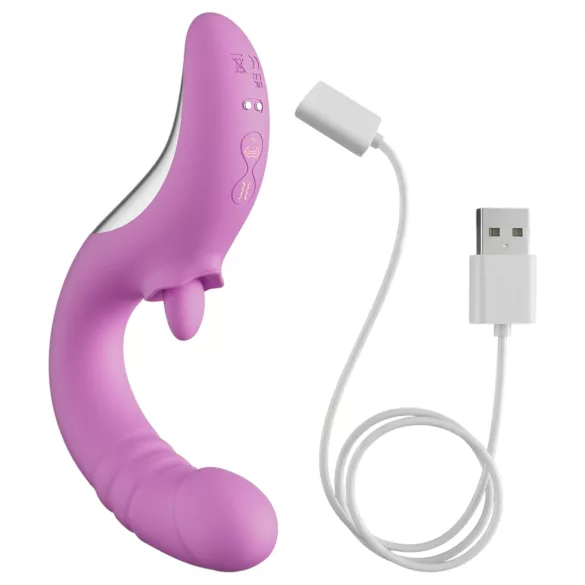 Good Vibes Only - stotende vibrator voor de clitoris (roze)